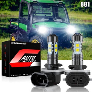 2X 881 886 889 894 896 898 6500K Super White 50W LED Fog Lights Driving Bulbs US - Picture 1 of 10