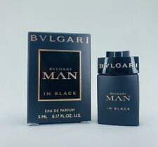 Bulgari BVLGARI Perfumy MAN IN BLACK Woda perfumowana Mini Męska Kolonia 0,17 uncji 5ml