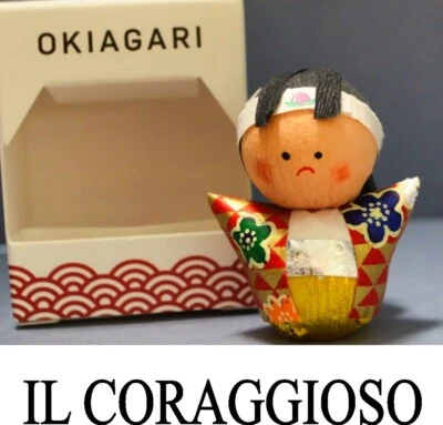 OKIAGARI - bamboline Giapponesi portafortuna - spedizione gratuita - Immagine 1 di 4