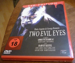 DVD : TWO EVIL EYES . DARIO ARGENTO & GEORGE ROMERO . RARITÄT , NEU - Bild 1 von 2