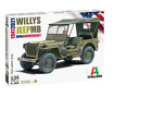 Italeri 80th Anniversary Willys Jeep MB (1941-2021)  in 1/24  3635  ST