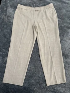 Investments II Pants Woman Plus 5th Ave Fit 18WS Beige/Tan/Camel/ Tapered/NWOT - Picture 1 of 16