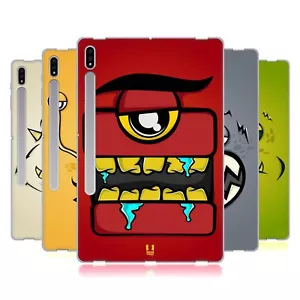 HEAD CASE DESIGNS ALIEN FACE MONSTERS SOFT GEL CASE FOR SAMSUNG TABLETS 1 - Picture 1 of 14