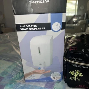 Rohs Schaumseifenspender, berührungslos weiß mit stationärem Seifenbehälter 1000 ml - Bild 1 von 7