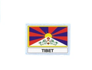 Ecusson patch badge imprime drapeau tibet tibetain - Picture 1 of 1