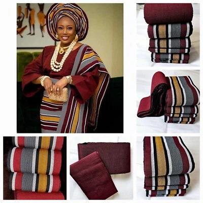 Aso Oke Sold By  bundle.  - Image 1 of 4