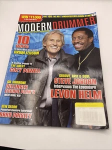 Modern Drummer Magazine April 2008 Levon Helm - Picture 1 of 4
