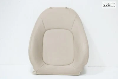 2017-2019 JAGUAR XE FRONT LEFT DRIVER SIDE SEAT UPPER CUSHION LEATHER BEIGE OEM - Image 1 of 4