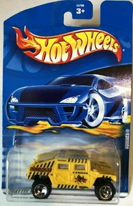 HOT WHEELS HUMMER RESCUE SPECIAL UNIT (YELLOW) 162 MATTEL 2000 - Picture 1 of 2