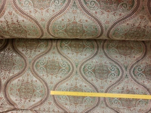Möbelstoff Bezugsstoff Polsterstoff Meterware Stof Jacquard Ornament Barock Rank - Bild 1 von 8