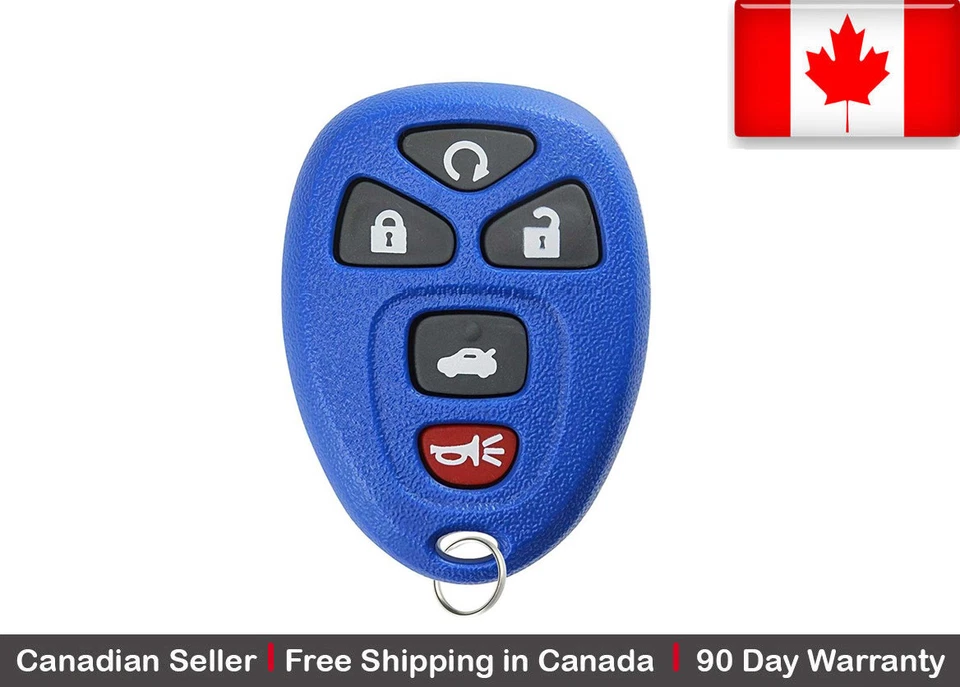 1x New Replacement Keyless Entry Remote Control Key Fob For GM Chevy 22733524 - Image 1 of 1