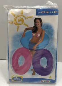 2002 Intex The Wet Set Reifen Schlauch Neon Blau NOS Neu 36 Zoll - Bild 1 von 7