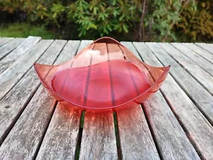 TUPPERWARE C117 ELEGANZIA SERVIERSCHALE APRIKOT SONDERFARBE - Bild 1 von 1