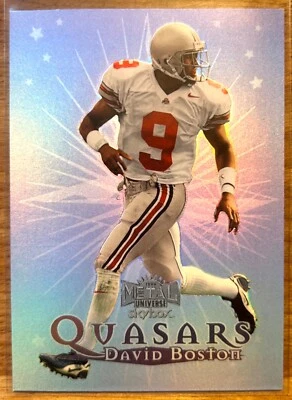 1999 Skybox Metal Universe - David Boston - Quasars Rookie SP #7 - Image 1 of 2
