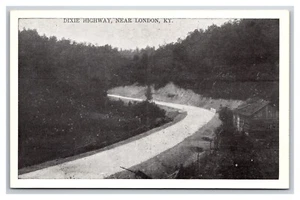 Dixie Highway in der Nähe von London Kentucky KY UNP WB Postkarte XA2 - Bild 1 von 2