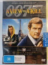 007 A View To A Kill DVD 2 Disc Edition  Region 4 New & Sealed Free Postage 