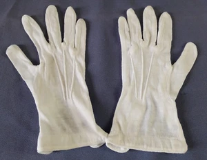 N13 Anciens gants de communion coton pour enfant t.5/6a VINTAGE COMMUNION GLOVES - Imagen 1 de 5