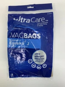 Paquete de 3 bolsas de aspiradora Ultra Care Eureka J Uprights 20-50207 - Imagen 1 de 3