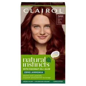 CLAIROL Natural Instincts Demi Permanent Hair Color 5RR Medium Red (2 Pack) - Picture 1 of 1