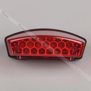 21 LED Red Motorcycle Bike Brake Stop License Plate Integrated Tail Light 12V #J - Picture 1 of 9