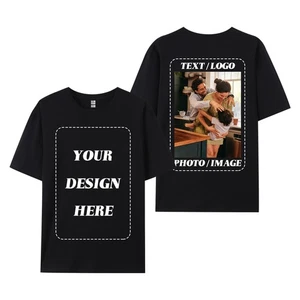ISUNMEA T-shirt personalizzate per uomo donna, maglietta personalizzata disegna la tua, per... - Foto 1 di 7