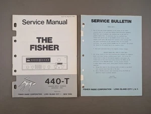The Fisher 440-T Service Manual D-1236 - Picture 1 of 3