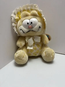 Baby Garfield Yellow Kitchy-Coo NWT 1981 Dakin No Binky Version - Picture 1 of 9