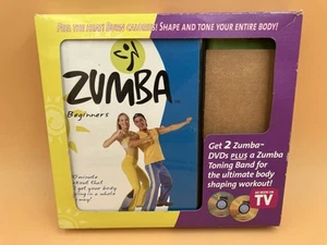 Zumba 2 DVD Box Set 2002 plus Toning Band. DVDs für Anfänger & Fortgeschrittene - Bild 1 von 4