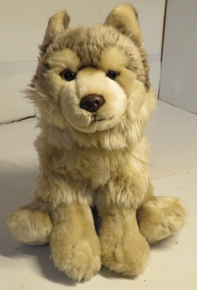 WEBKINZ Signature Timber Wolf Plush WKS1008 GANZ Rare Great Used No Code Stuffed - Image 1 of 4