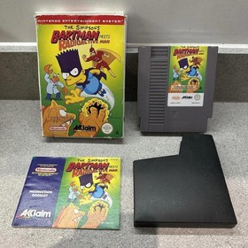 The Simpsons: Bartman Meets Radioactive Man For Nintendo Nes (Pal) Complete