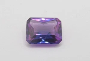 1 Amethyst natürlich abgebaut  3,6 ct Achteckig  10mm x 8mm  Edelstein - Bild 1 von 1