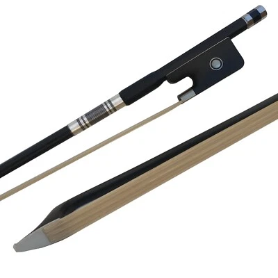 3/4 Carbon Fiber Cello Bow Natural Horsehair Sweet Sound Ship from USA - Image 1 of 4