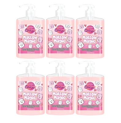 6x Cussons Creations Mallow Magic Hand Wash 500ml