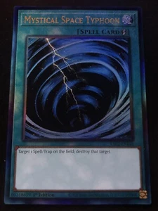 1x Mystical Space Typhoon RA02-EN048 Collector's Rare First Edition Near Mint - Picture 1 of 1