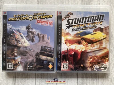 SONY PlayStation 3 PS3 Motor Storm Complete & Stuntman: Ignition set from Japan - Image 1 of 4