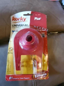 Korky  Premium Universal  Toilet Flapper  Red(DD4) - Picture 1 of 1