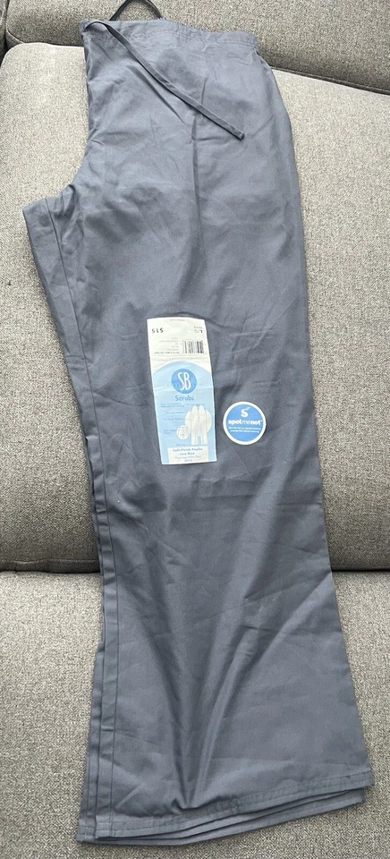 Simply Basic Ladies Core Essentials Pull On Scrub Pant Blue Large - Image 1 of 1