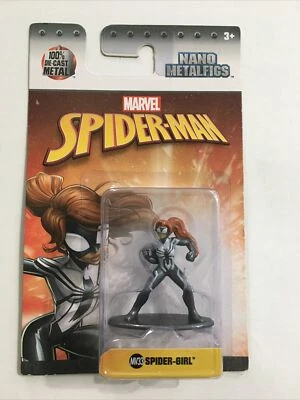 Nuevos cómics de Marvel de Jada Nano Metalfigs Spider-Girl MV33 Spider-Man Series Foto 1 de 2