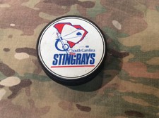 Official Vintage South Carolina Stingrays East Coast League Hockey Puck ECHL USA