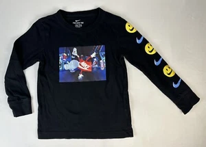 Nike Kids 4 XS Boxy Emoji Dance Hip Hop Long Sleeve Shirt - Picture 1 of 5