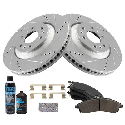 Front Disc Brake Kit for Cadillac SRX 2004-2009 with 17 in. - Image 1 of 4
