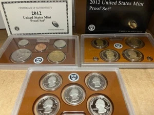 2012 Clad Proof Set U.S. Mint Original Government Packaging OGP COA - Picture 1 of 7