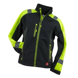 Softshell Arbeitsjacke Wasserdicht Winterjacke Warnjacke Fleecefutter GL-8364 - Bild 1 von 10