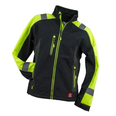 Softshell Arbeitsjacke Wasserdicht Winterjacke Warnjacke Fleecefutter GL-8364 - Bild 1 von 4