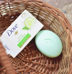 Dove Skin Care Beauty Bar Cucumber and Green Tea, Bar Soap, 3.75oz Go Fresh X2 - Picture 1 of 1