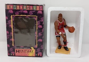 New NIB Michael Jordan HOF Heritage Society Collection Basketball Figure Vintage - Picture 1 of 8