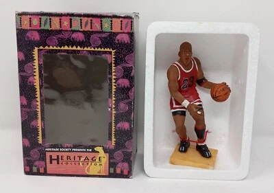 Nueva figura de baloncesto de colección Michael Jordan nueva en caja colección Hof Heritage Society Foto 1 de 4