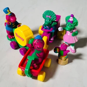 Barney & Friends - Lot of 5 Toys - 1993 - Baby Bop - Lyons Group - Picture 1 of 10