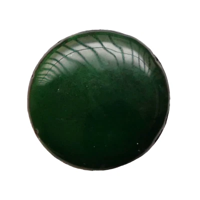 Button Antique - Enamel Monochrome Translucent - 23 MM - 19th C. Button - Image 1 of 4