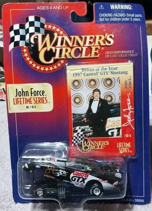 Winners Circle JOHN FORCE Castrol GTX 1997 Mustang Lifetime Series - ¡¡NUEVO!!! Foto 1 de 1